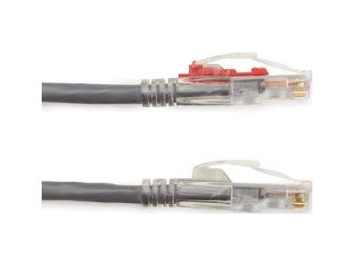 Cable de conexión Black Box Corp Gigatrue 3 Cat6, gris, 20 pies