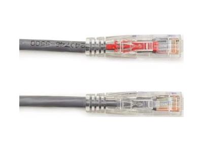 Cable de conexión Black Box Corp Gigatrue 3 Cat6, gris, 20 pies