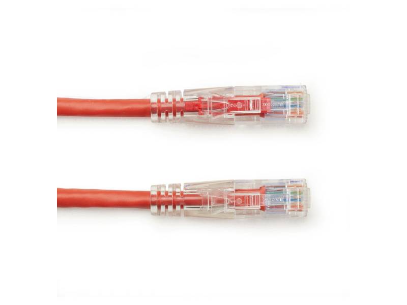 Cable de conexión Cat6 Gigatrue 3 de Black Box Corp, color rojo, 3 m