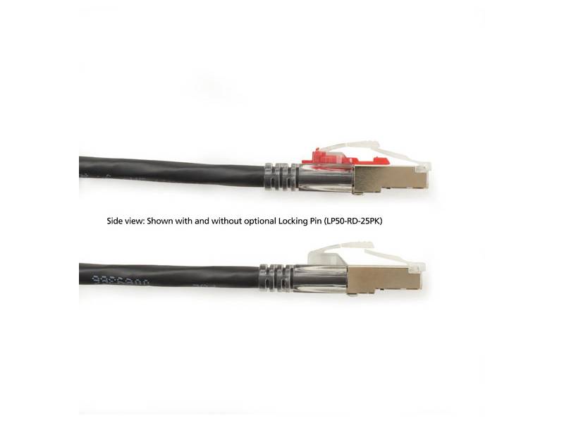Cable Gigatrue 3 Cat6 de Black Box Corp., negro, 60 cm