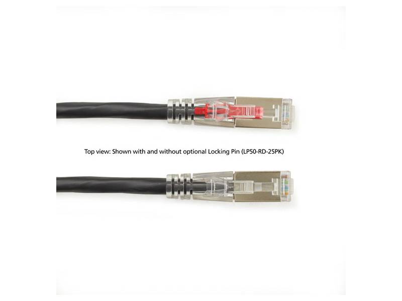 Cable Gigatrue 3 Cat6 de Black Box Corp., negro, 60 cm