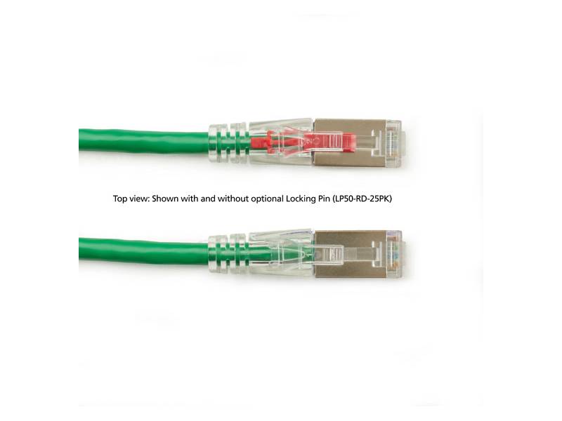 Cable Gigatrue 3 Cat6 de Black Box Corp., color verde, 90 cm