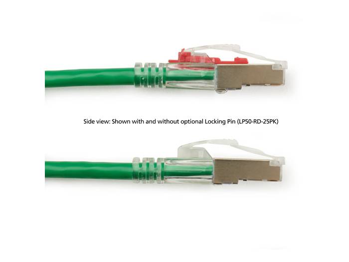 Cable Gigatrue 3 Cat6 de Black Box Corp., color verde, 90 cm