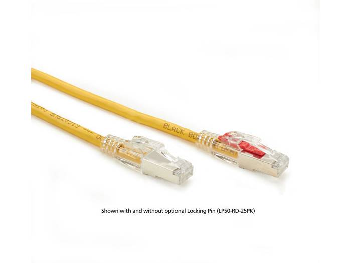 Cable Gigatrue 3 Cat6 de Black Box Corp., amarillo, 1,8 m