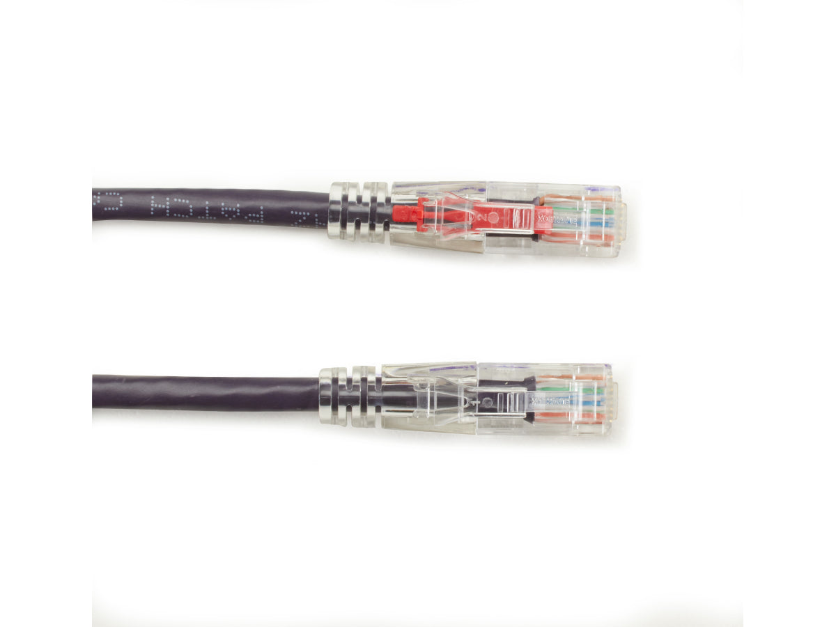 Cable de conexión Black Box Corp Gigatrue 3 Cat6 violeta de 3 m