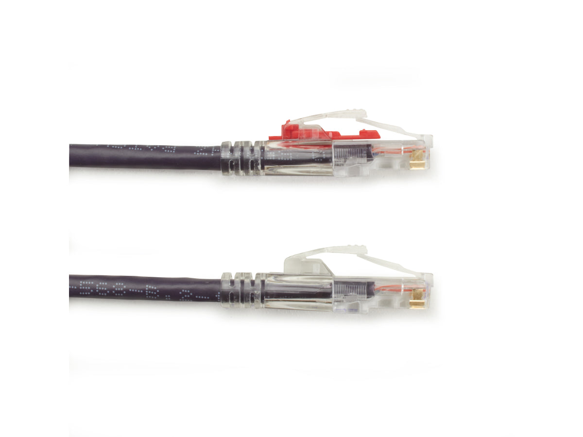 Cable de conexión Black Box Corp Gigatrue 3 Cat6 violeta de 3 m