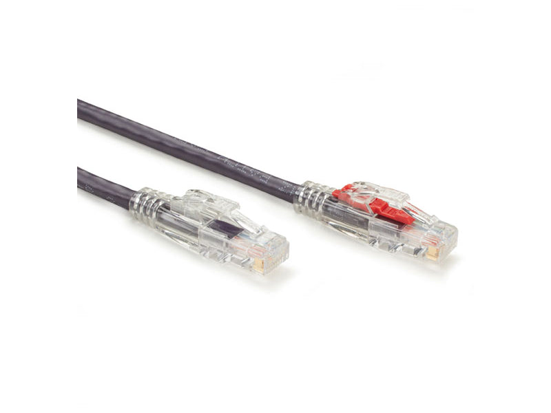 Cable de conexión Black Box Corp Gigatrue 3 Cat6 violeta de 3 m