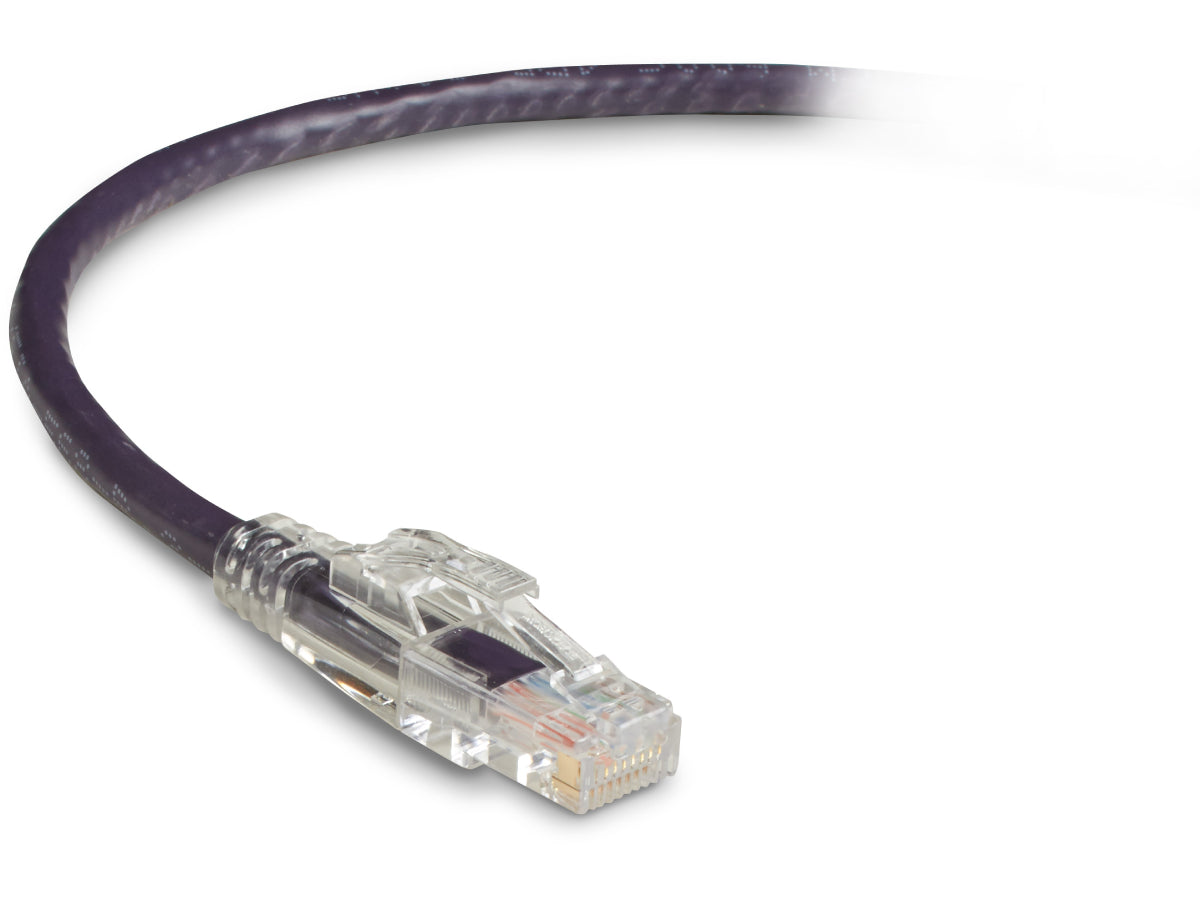 Cable de conexión Black Box Corp Gigatrue 3 Cat6 violeta de 3 m