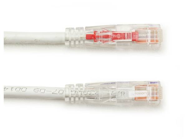 Cable de conexión Black Box Corp Gigatrue 3 Cat6 blanco de 3 m