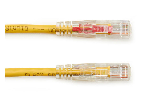 Cable de conexión Cat6 Gigatrue 3 de Black Box Corp, amarillo, 1,8 m