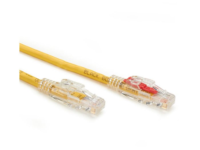 Cable de conexión Cat6 Gigatrue 3 de Black Box Corp, amarillo, 1,8 m