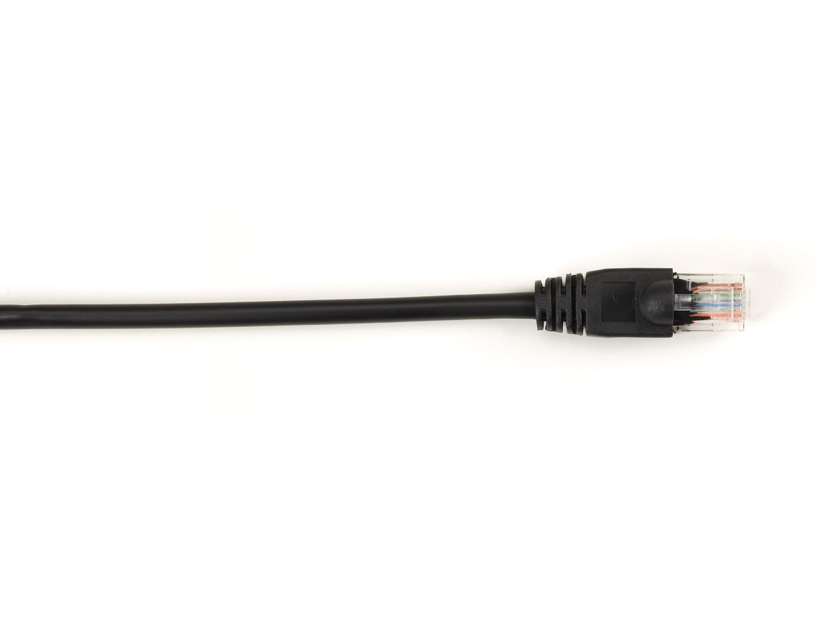 Patch de protection moulé Cat6 Black Box Corp, noir, 60 cm
