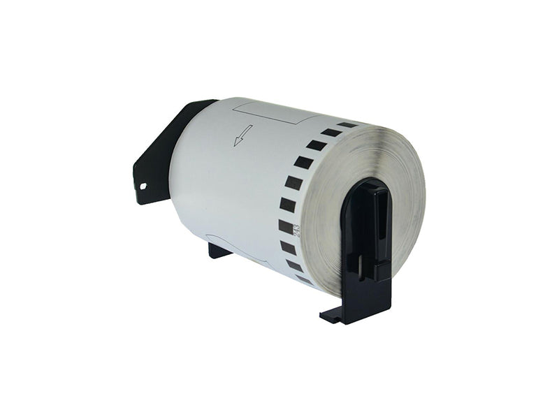 Film continu Brother noir sur blanc, 4 rouleaux, 10 cm, moyenne 300