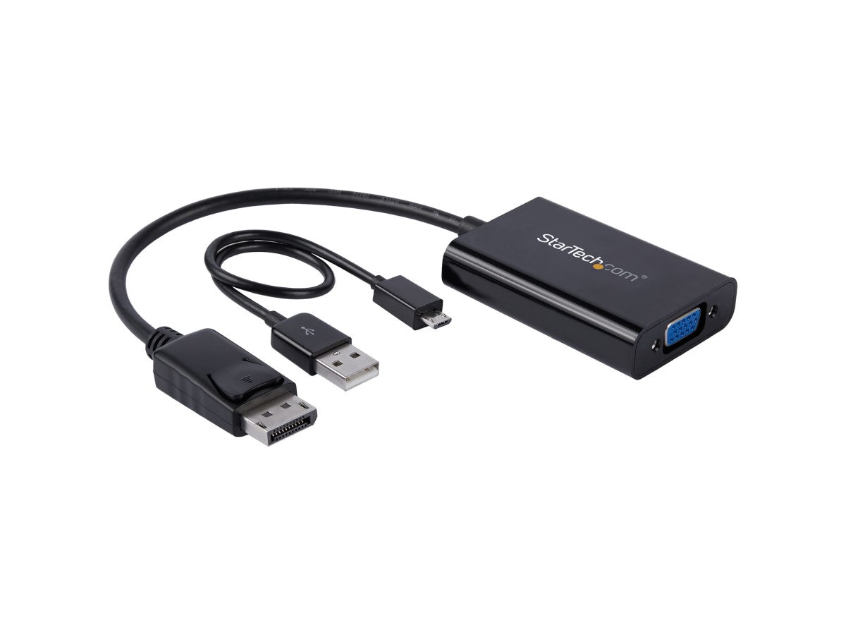 Adaptateur DisplayPort vers VGA avec audio