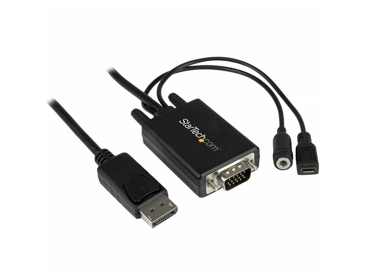 Cable adaptador DisplayPort a VGA de Startech.Com (3 m/10 pies) con conector Audi