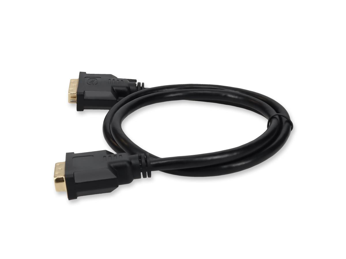 Add-On5Pk 1.0Ft Dvi M/M Black Cable