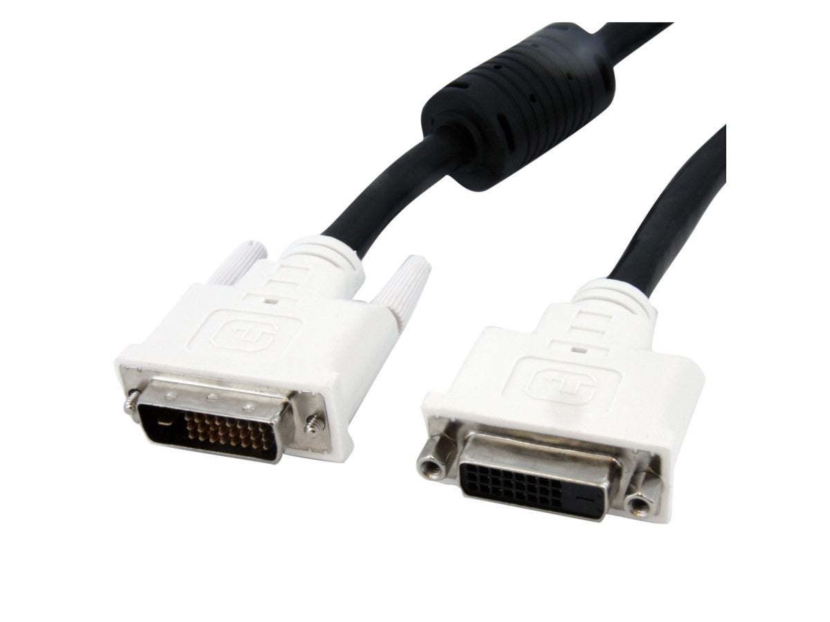 Cable de extensión para monitor DVI-D de 10 pies macho a hembra