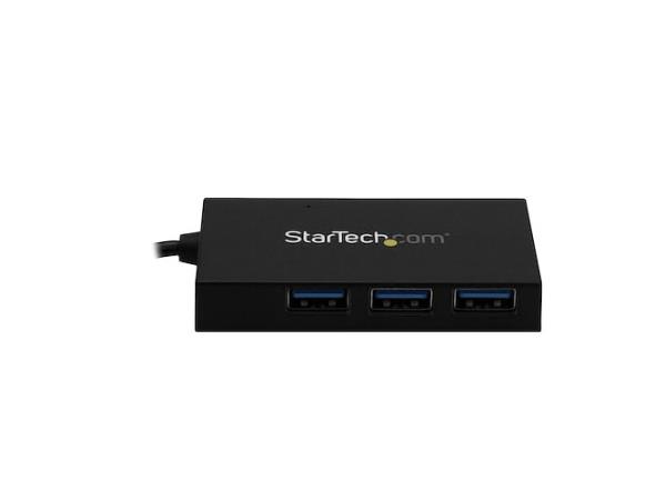 Concentrador USB 3.0 de 4 puertos y 5 Gbps: 3 USB-A y 1 USB-C