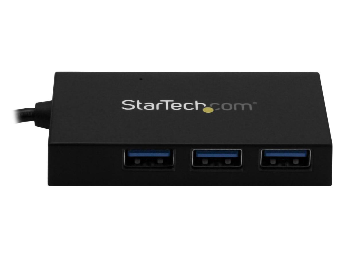 Concentrador USB 3.0 de 4 puertos Startech.Com, concentrador USB tipo A con 1 puerto USB-C y 3 puertos USB-C
