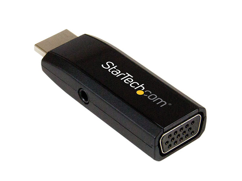 Adaptateur HDMI vers VGA Startech.Com - Sortie audio auxiliaire - Compact - 19
