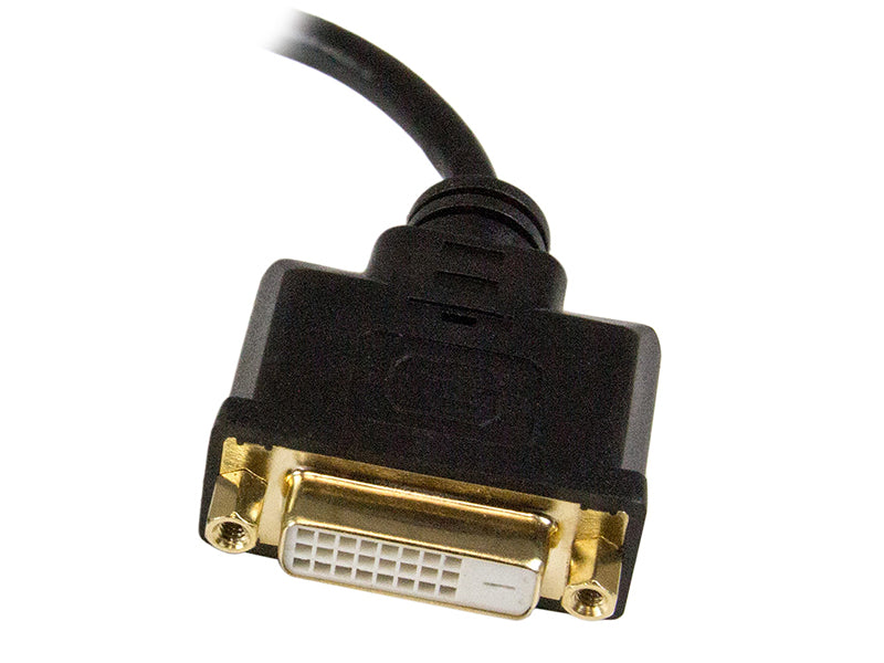 Adaptador Micro HDMI a DVI-D de 8 pulgadas (macho/hembra) de Startech.com - Micro HDMI de 8 pulgadas