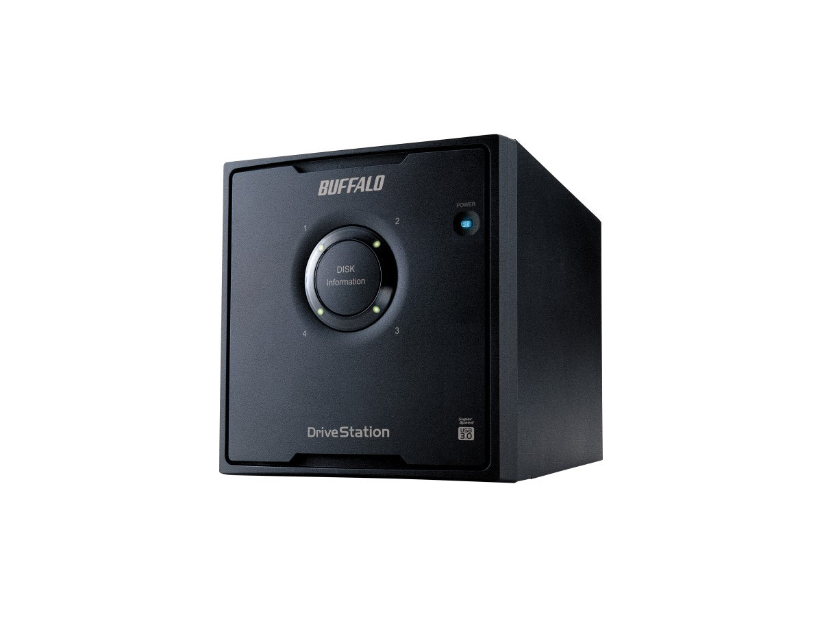 Buffalo Drivestation Quad 24 TB, 4 bahías USB 3.0 (4 x 6 TB), disco duro NAS incluido