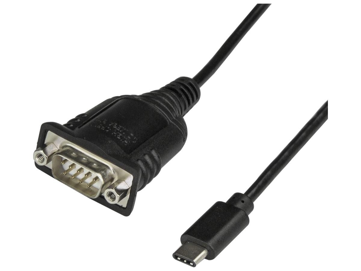 Startech.Com Usb C To Serial Adapter Cable 16\" (40Cm), Usb Type C