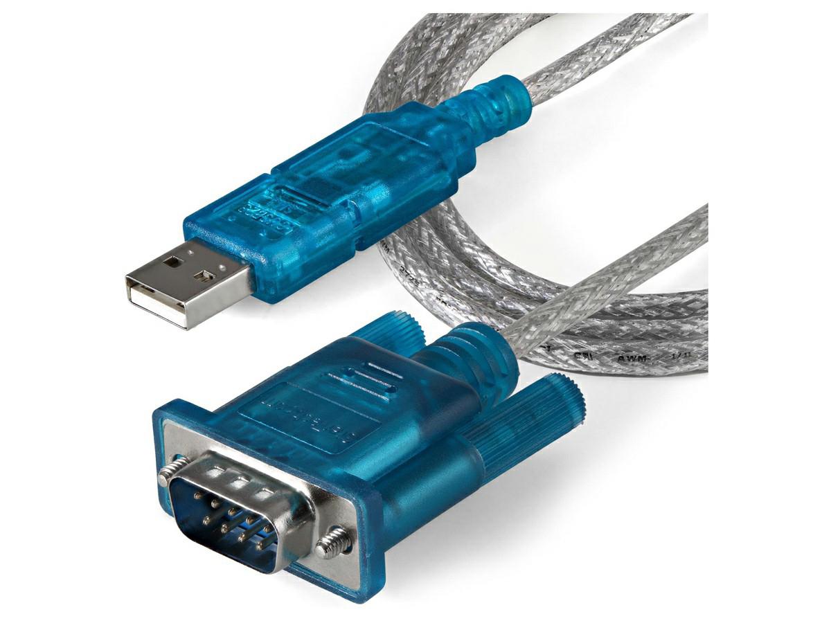 Startech.Com 3Ft Usb To Rs232 Db9 Serial Adapter Cable - M/M - Ser