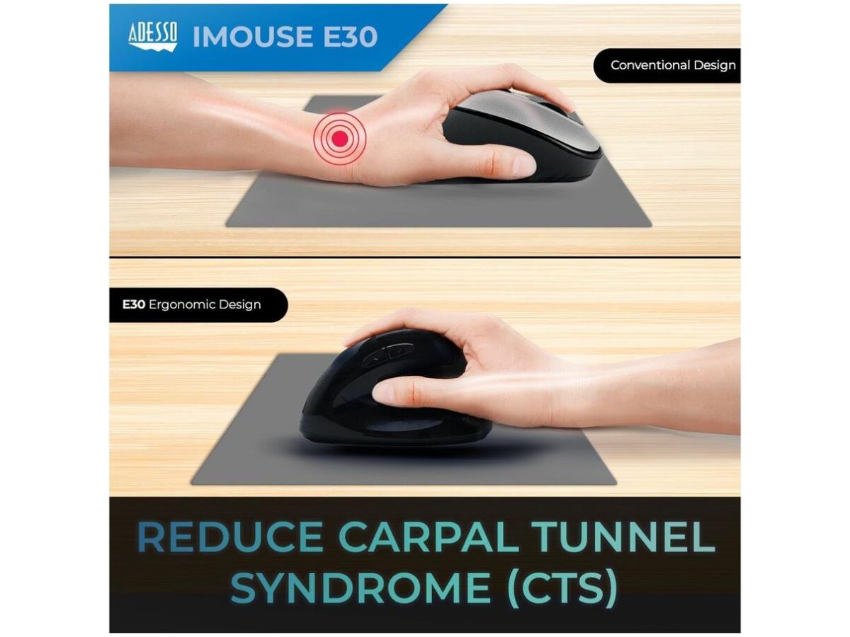 E30 Vert Wrls Ergonomique Mse