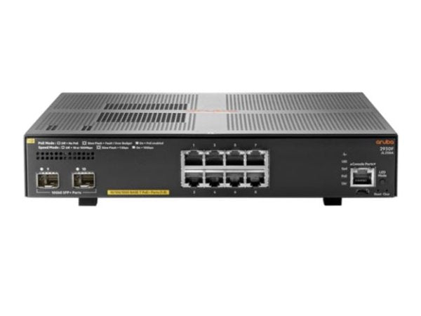 Commutateur Aruba 2930F 8G Poe+ 2Sfp+