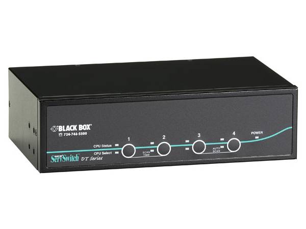 Black Box Corp Tch DT - Cable USB DVI de doble cabezal y 4 puertos KV9624A