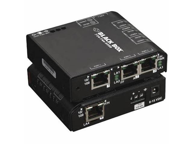 Black Box Corp Switches, Hardened, 12 Vdc Lbh101A-H-12