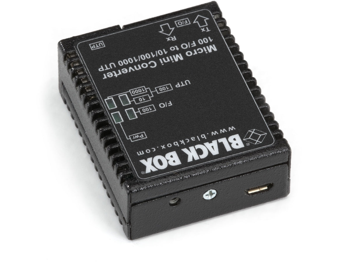 Black Box Corp 100Bfx Sfp Media Converter Us P Lmc400A