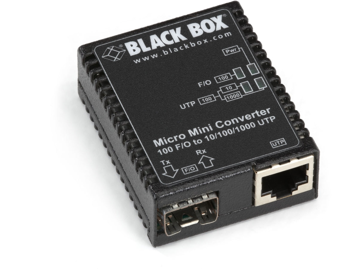 Black Box Corp 100Bfx Sfp Media Converter Us P Lmc400A