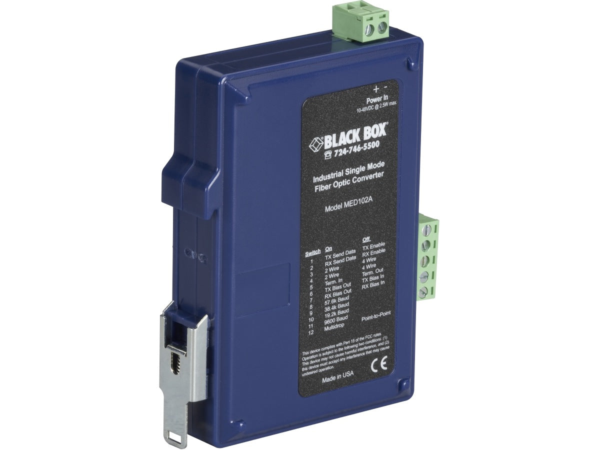Black Box Corp Al Din Rail Rs-232/Rs-422/Rs-485 Med102A