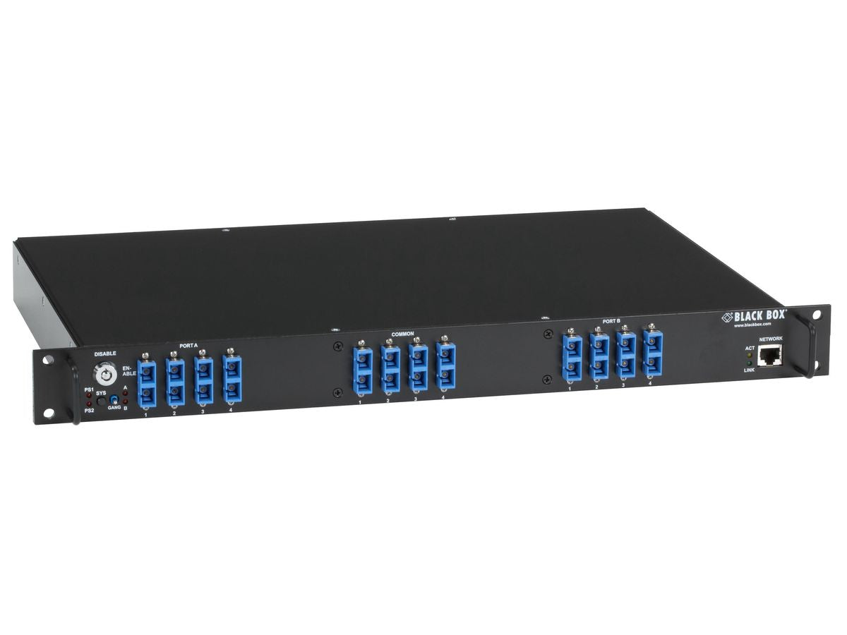 Système de charnière Black Box Corp 1U Nbs, fibre multi-usages Nbs004Ma