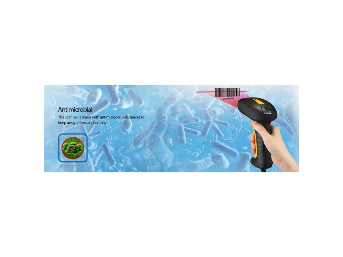 Adesso Ccd H&Held Scanner de codes à barres