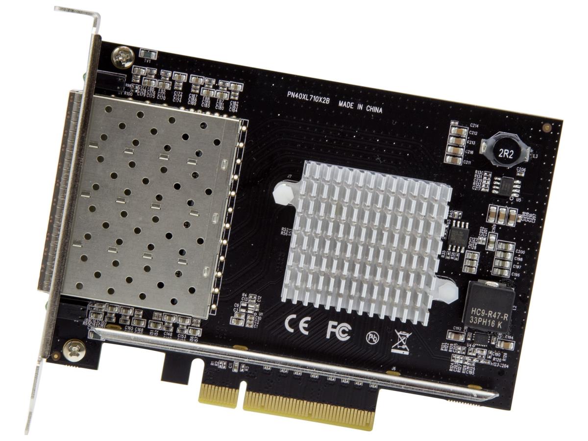 Tarjeta de red Startech.Com de cuatro puertos 10G SFP+, Intel XL710 Open SFP
