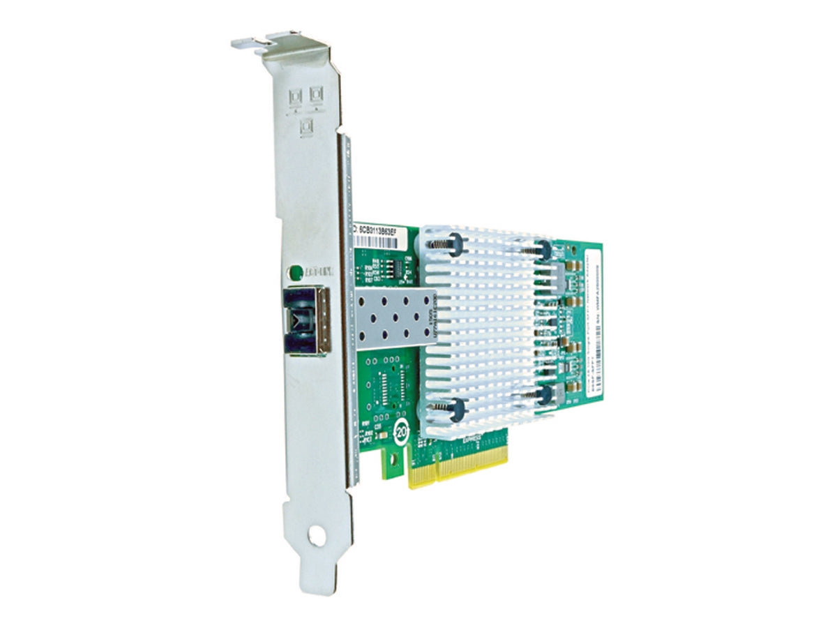 Carte réseau Axiom 10 Gbit/s SFP+ PCIe X8 à port unique pour Qlogic avec émetteur-récepteur