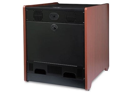 Startech.Com - Gabinete Rack AV de 12 U - 21" de profundidad - Acabado en Madera - Piso
