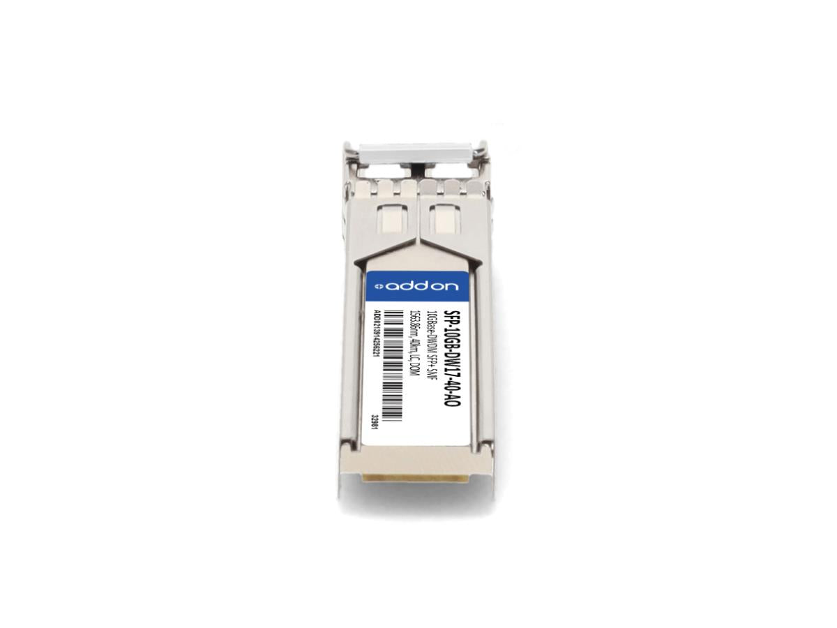 Addon Msa And Taa Compliant 10Gbase-Dwdm 100Ghz Sfp+ Transceiver (