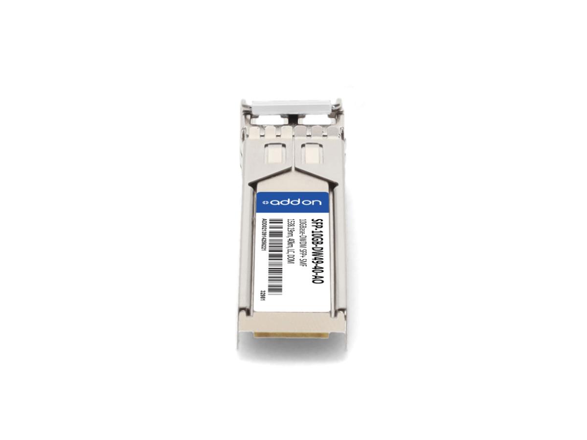 Transceptor SFP+ 10Gbase-Dwdm de 100 GHz compatible con MSA y TAA