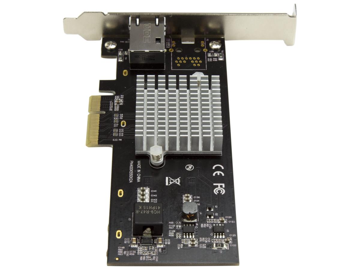 Tarjeta de red PCIe 10G de 1 puerto Startech.Com - 10Gbase-T / Nbase-T -