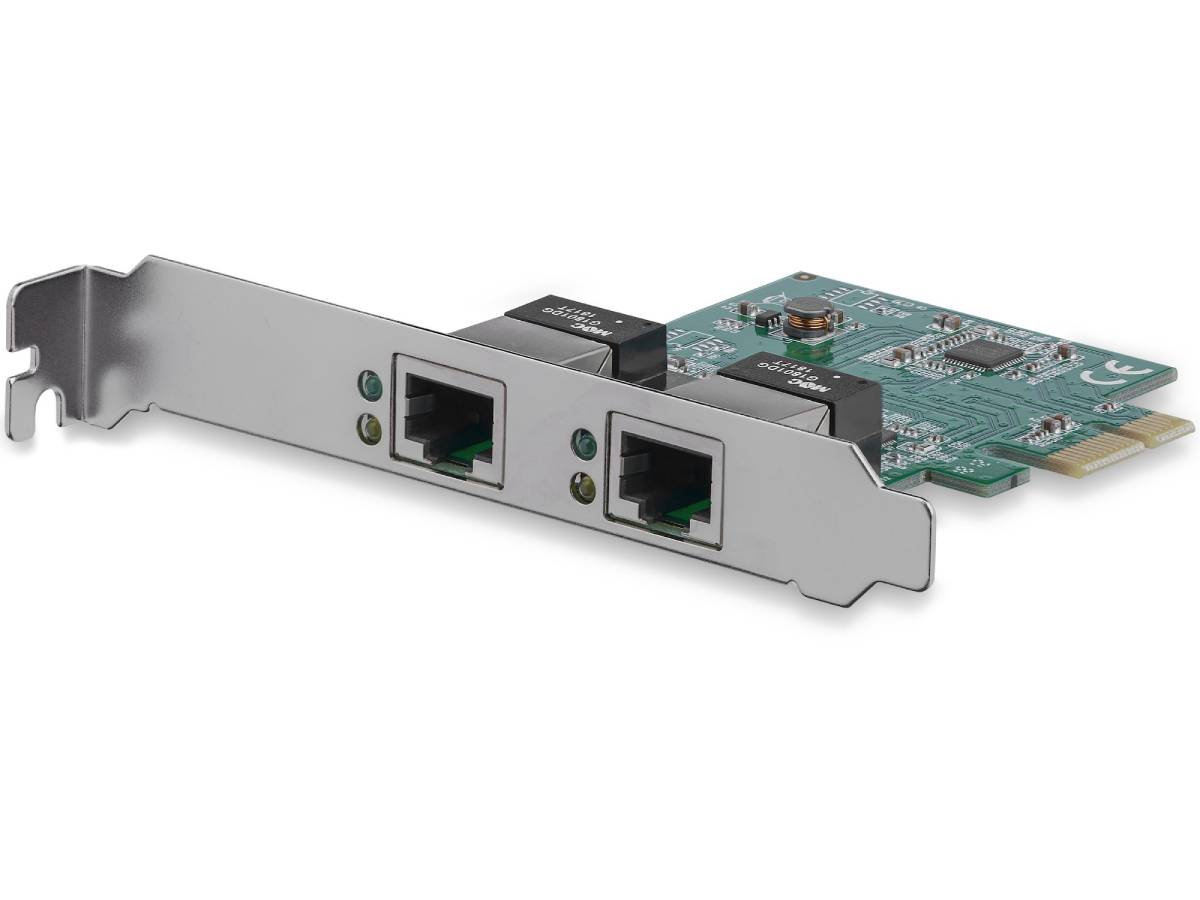 Adaptateur réseau serveur PCI Express Gigabit double port Startech.Com