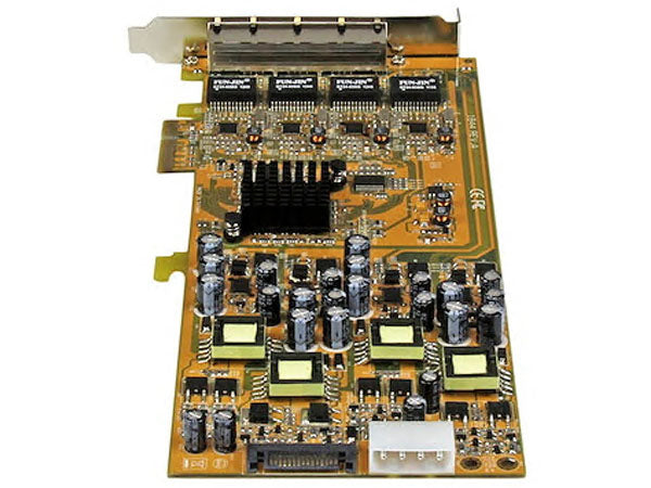 Tarjeta PCIe Startech.Com de 4 puertos Gigabit PoE (Alimentación por Ethernet)