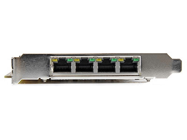 Tarjeta PCIe Startech.Com de 4 puertos Gigabit PoE (Alimentación por Ethernet)