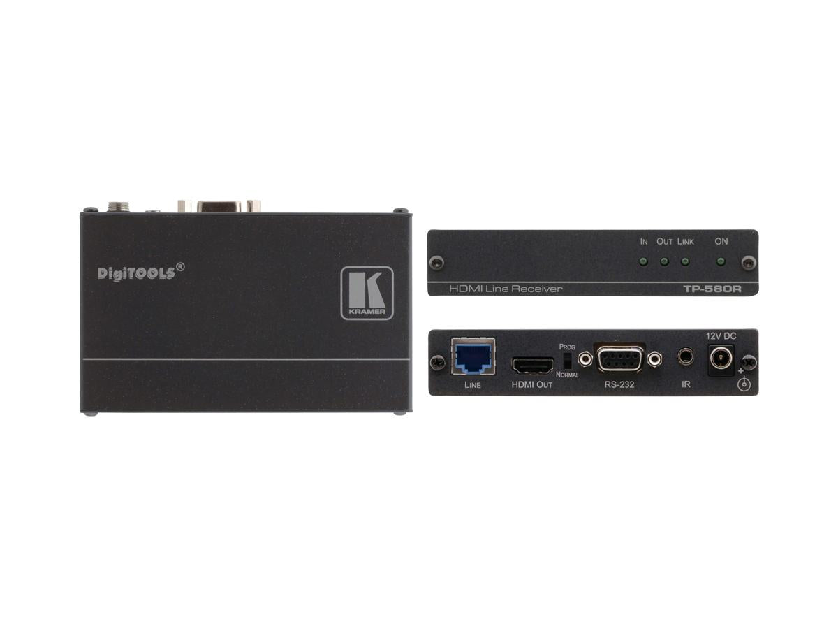 Kramer Tp-580R 4 60 4 2 0 Hdmi Hdcp 2 2 Receiver Rs2 2 Ir Over Lon