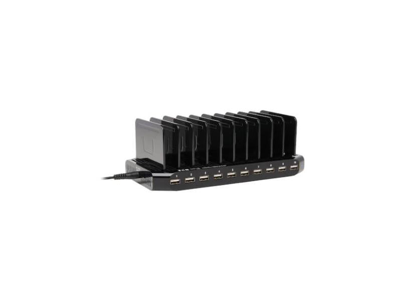 Station de charge USB 10 ports Eaton Tripp Lite Series avec adaptateur secteur réglable