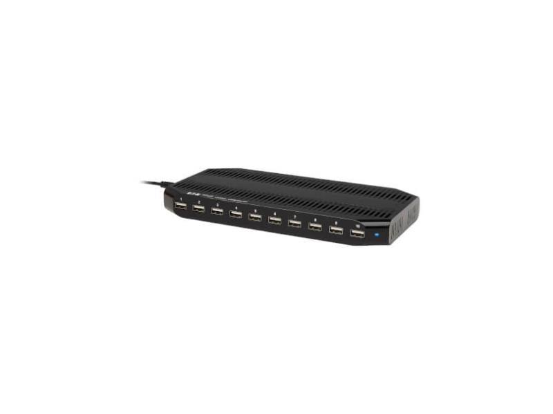 Station de charge USB 10 ports Eaton Tripp Lite Series avec adaptateur secteur réglable
