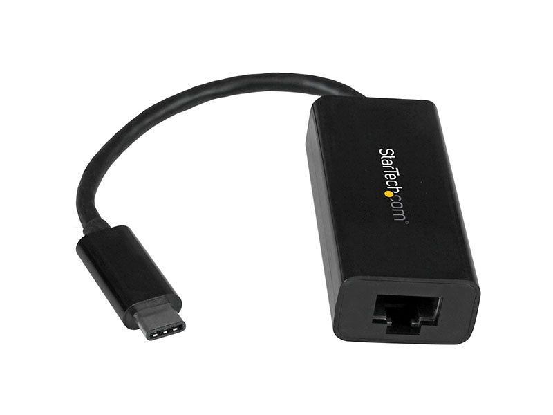 Startech.Com Usb C To Gigabit Ethernet Adapter - Black - Usb 3.1 T